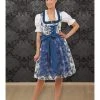 Edelnice Dirndl "Estefania" In Weiß/ Blau 1 Edelnice Dirndl "Estefania" In Weiß/ Blau -Stockerpoint Verkaufsgeschäft edelnice dirndl estefania in weiss blau