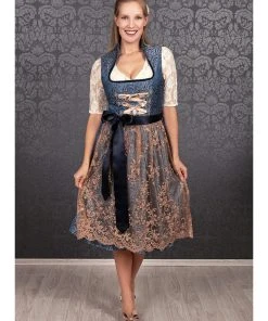Edelnice Dirndl "Estelle" In Blau/ Creme 8 Edelnice Dirndl "Estelle" In Blau/ Creme -Stockerpoint Verkaufsgeschäft edelnice dirndl estelle in blau creme 1