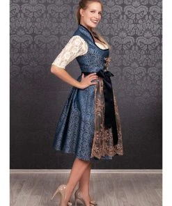 Edelnice Dirndl "Estelle" In Blau/ Creme 9 Edelnice Dirndl "Estelle" In Blau/ Creme -Stockerpoint Verkaufsgeschäft edelnice dirndl estelle in blau creme 2