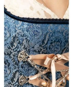 Edelnice Dirndl "Estelle" In Blau/ Creme 11 Edelnice Dirndl "Estelle" In Blau/ Creme -Stockerpoint Verkaufsgeschäft edelnice dirndl estelle in blau creme 4