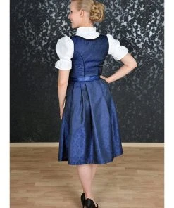 Edelnice Dirndl In Blau/ Beige -Stockerpoint Verkaufsgeschäft edelnice dirndl in blau beige 2