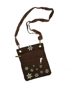 Edelnice Dirndl Umhängetasche In Braun
