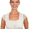 Edelnice Dirndlbluse "Romy" In Creme -Stockerpoint Verkaufsgeschäft edelnice dirndlbluse romy in creme