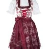 Edelnice Midi Dirndl 2-teilig Estefania In Rot -Stockerpoint Verkaufsgeschäft edelnice midi dirndl 2 teilig estefania in rot