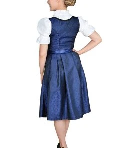 Edelnice Midi Dirndl 2-teilig In Blau, Gold -Stockerpoint Verkaufsgeschäft edelnice midi dirndl 2 teilig in blau gold 3