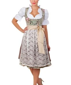 Edelnice Midi Dirndl 2-teilig In Creme, Grün 12 Edelnice Midi Dirndl 2-teilig In Creme, Grün -Stockerpoint Verkaufsgeschäft edelnice midi dirndl 2 teilig in creme grun 3