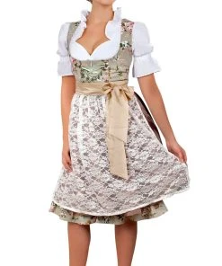 Edelnice Midi Dirndl 2-teilig In Creme, Grün 14 Edelnice Midi Dirndl 2-teilig In Creme, Grün -Stockerpoint Verkaufsgeschäft edelnice midi dirndl 2 teilig in creme grun 5