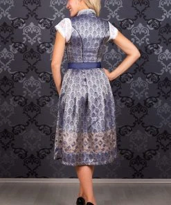 Edelnice Midi Dirndl 2-teilig Marianna In Blau, Silber 11 Edelnice Midi Dirndl 2-teilig Marianna In Blau, Silber -Stockerpoint Verkaufsgeschäft edelnice midi dirndl 2 teilig marianna in blau silber 4