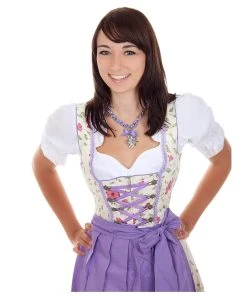 Edelnice Mini Dirndl 3-teilig In Weiß Lila 11 Edelnice Mini Dirndl 3-teilig In Weiß Lila -Stockerpoint Verkaufsgeschäft edelnice mini dirndl 3 teilig in weiss lila 4