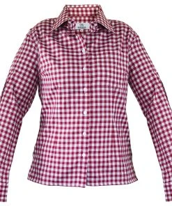 Edelnice Trachtenhemd In Rot