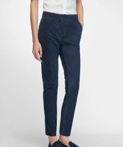 Fadenmeister Berlin Lederhose Leather In Marine