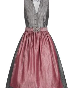 Gwandlalm Midi Dirndl In Anthrazit