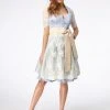 Halali By Astrid Söll Dirndl "Florentina" In Hellgrau/ Blau -Stockerpoint Verkaufsgeschäft halali by astrid soll dirndl florentina in hellgrau blau