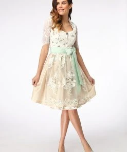 Halali By Astrid Söll Dirndl "Luisa" In Beige -Stockerpoint Verkaufsgeschäft halali by astrid soll dirndl luisa in beige 4