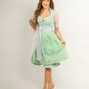 Halali By Astrid Söll Dirndl "Mara" In Grün/ Weiß -Stockerpoint Verkaufsgeschäft halali by astrid soll dirndl mara in grun weiss