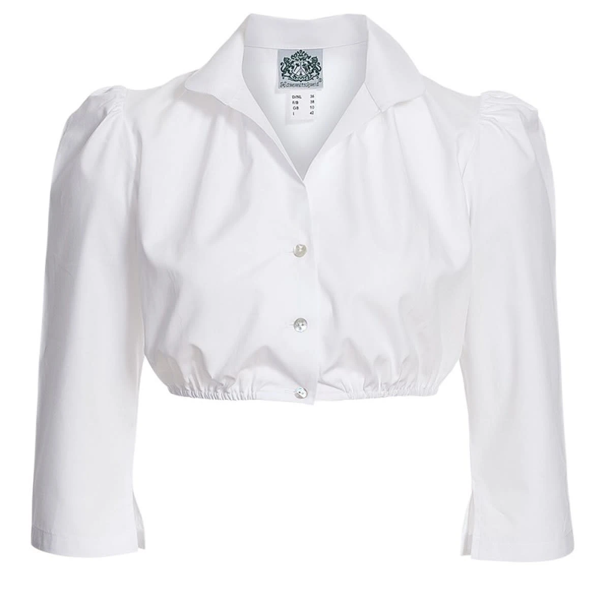 Hammerschmid Dirndlbluse In Weiß 3 Hammerschmid Dirndlbluse In Weiß