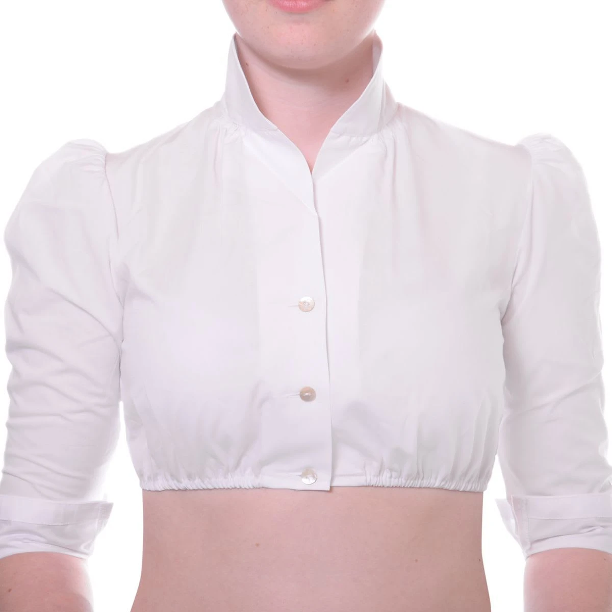 Hammerschmid Dirndlbluse In Weiß 5 Hammerschmid Dirndlbluse In Weiß – Bild 3