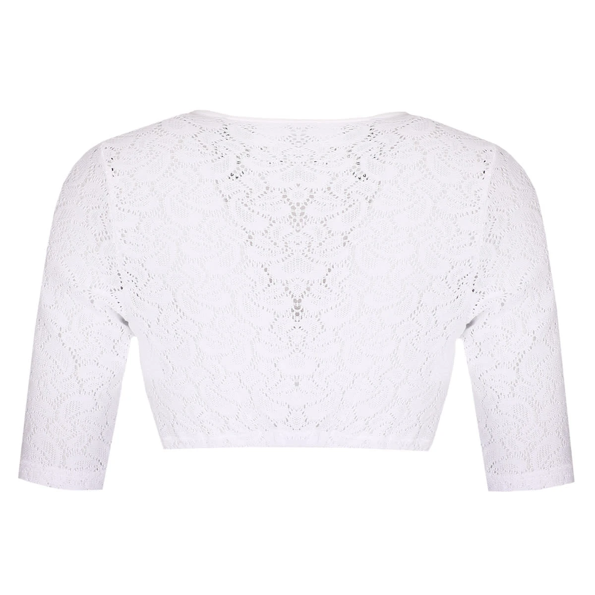 Hammerschmid Dirndlbluse In Weiß 5 Hammerschmid Dirndlbluse In Weiß – Bild 3