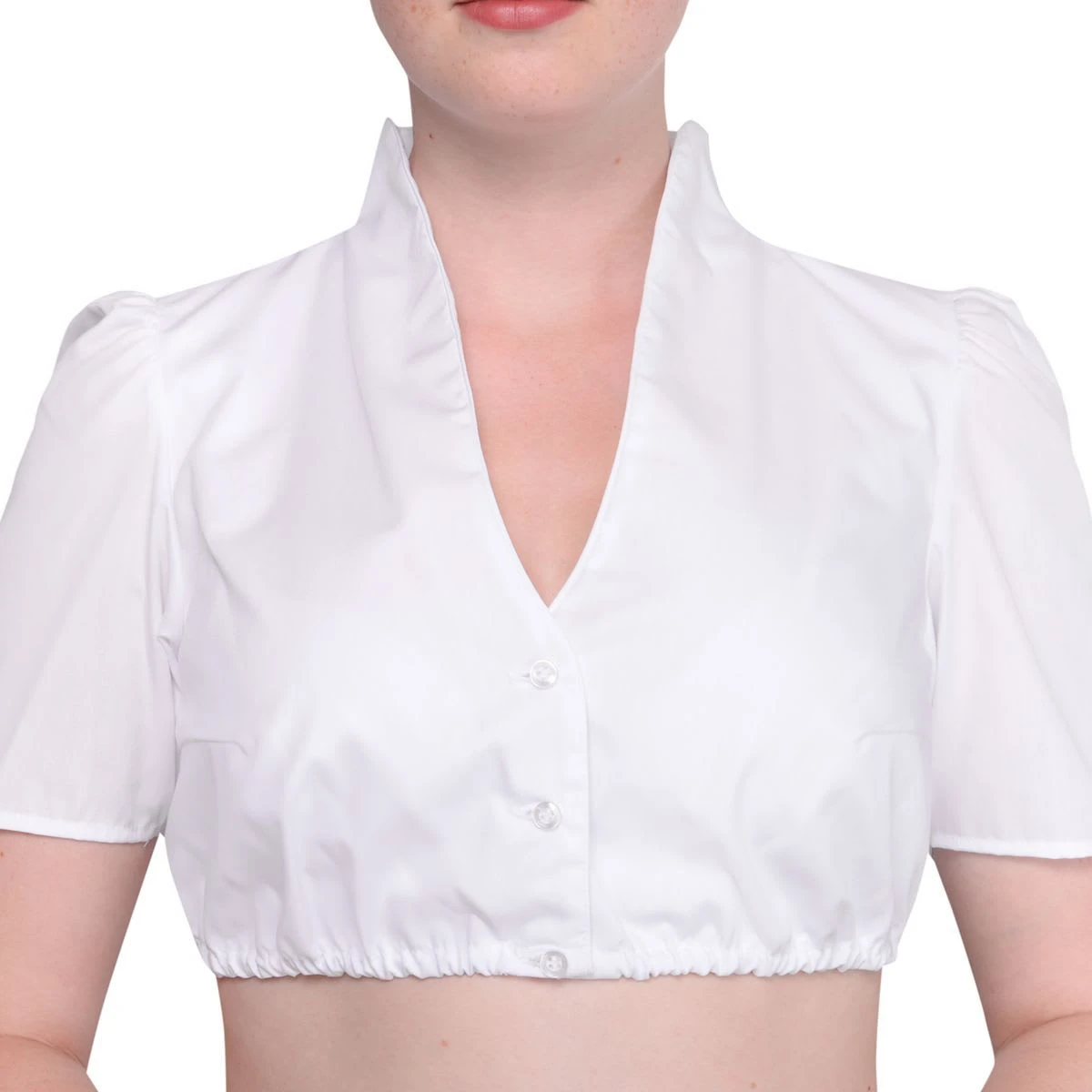 Hammerschmid Dirndlbluse In Weiß 5 Hammerschmid Dirndlbluse In Weiß – Bild 3