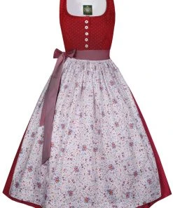 Hammerschmid Langes Dirndl In Rot -Stockerpoint Verkaufsgeschäft hammerschmid langes dirndl in rot 1