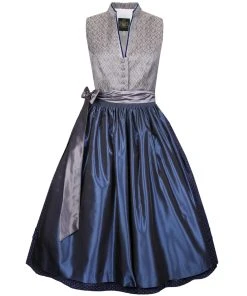 Hammerschmid Midi Dirndl In Blau