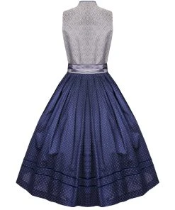 Hammerschmid Midi Dirndl In Blau -Stockerpoint Verkaufsgeschäft hammerschmid midi dirndl in blau 17