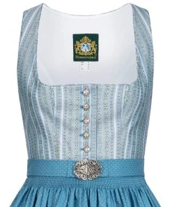 Hammerschmid Midi Dirndl In Blau -Stockerpoint Verkaufsgeschäft hammerschmid midi dirndl in blau 2
