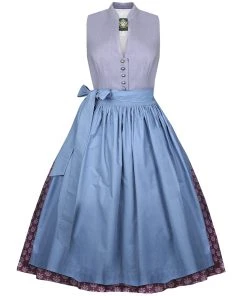 Hammerschmid Midi Dirndl In Blau