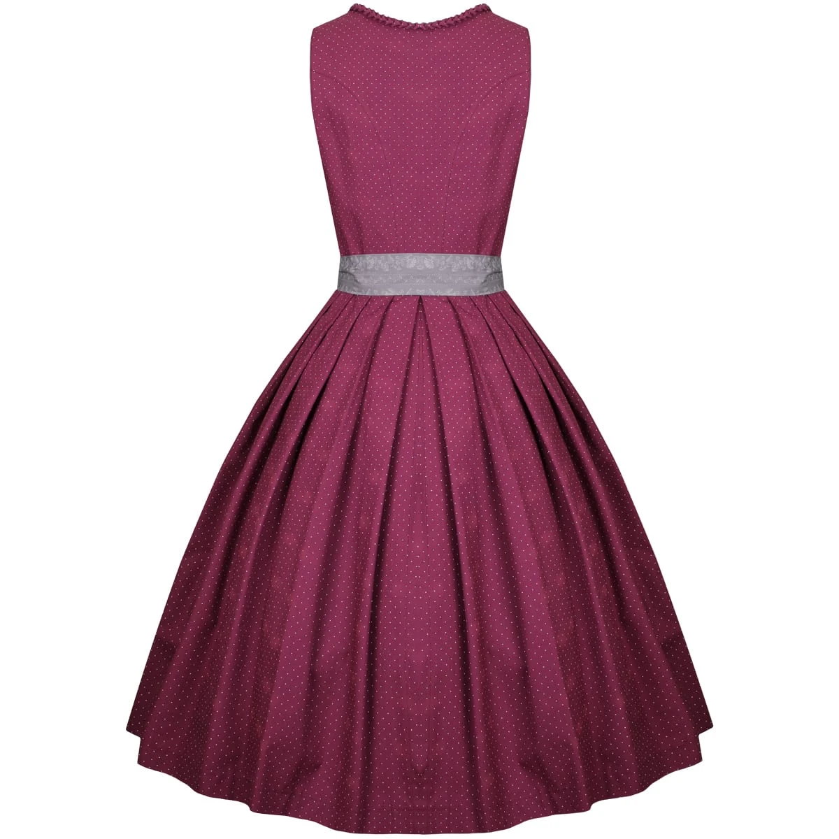 Hammerschmid Midi Dirndl In Bordeaux 7 Hammerschmid Midi Dirndl In Bordeaux – Bild 5