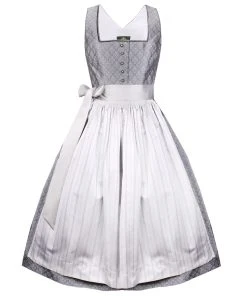 Hammerschmid Midi Dirndl In Grau