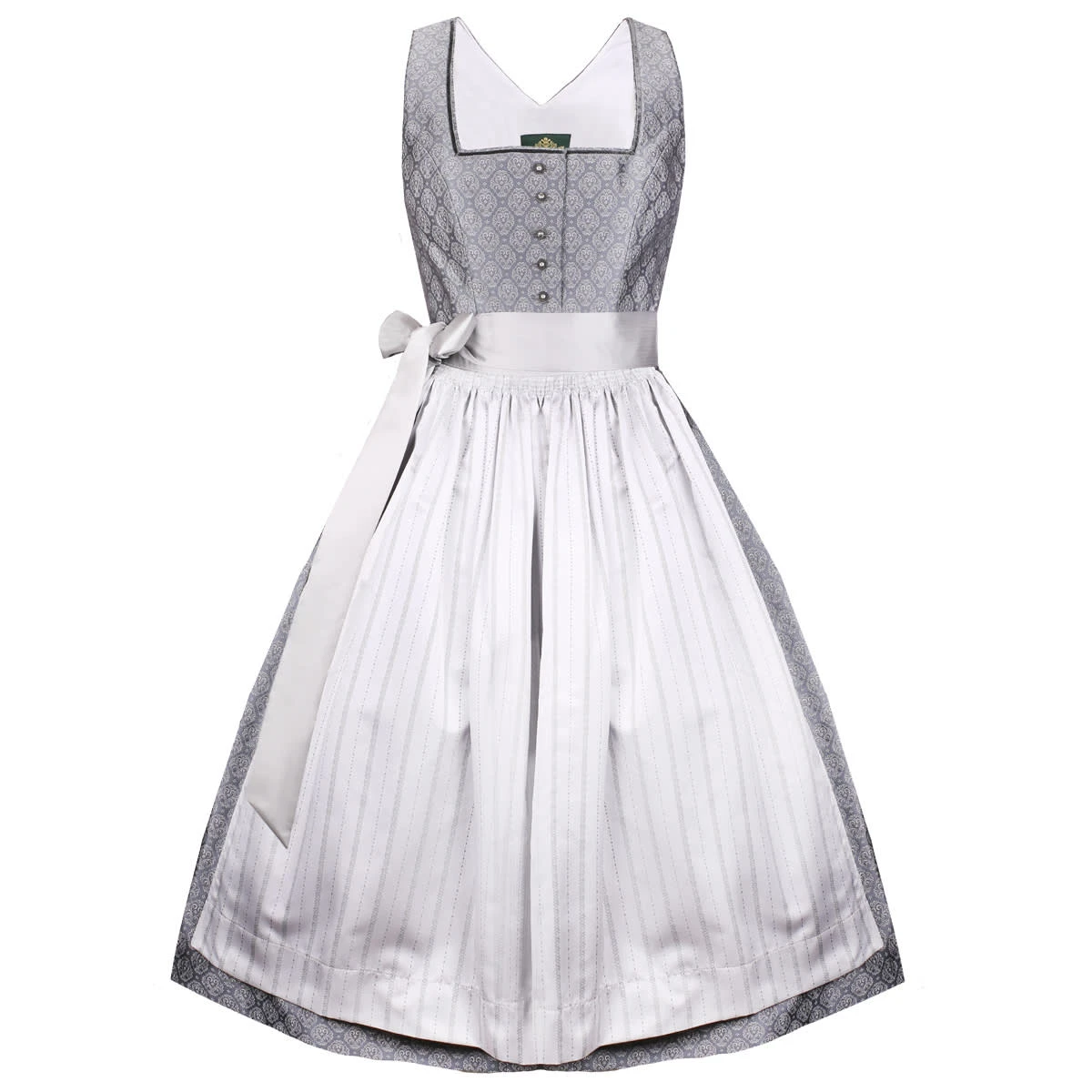 Hammerschmid Midi Dirndl In Grau 3 Hammerschmid Midi Dirndl In Grau