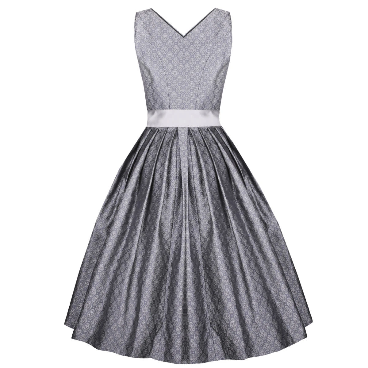 Hammerschmid Midi Dirndl In Grau 7 Hammerschmid Midi Dirndl In Grau – Bild 5
