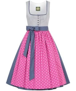 Hammerschmid Midi Dirndl In Grau