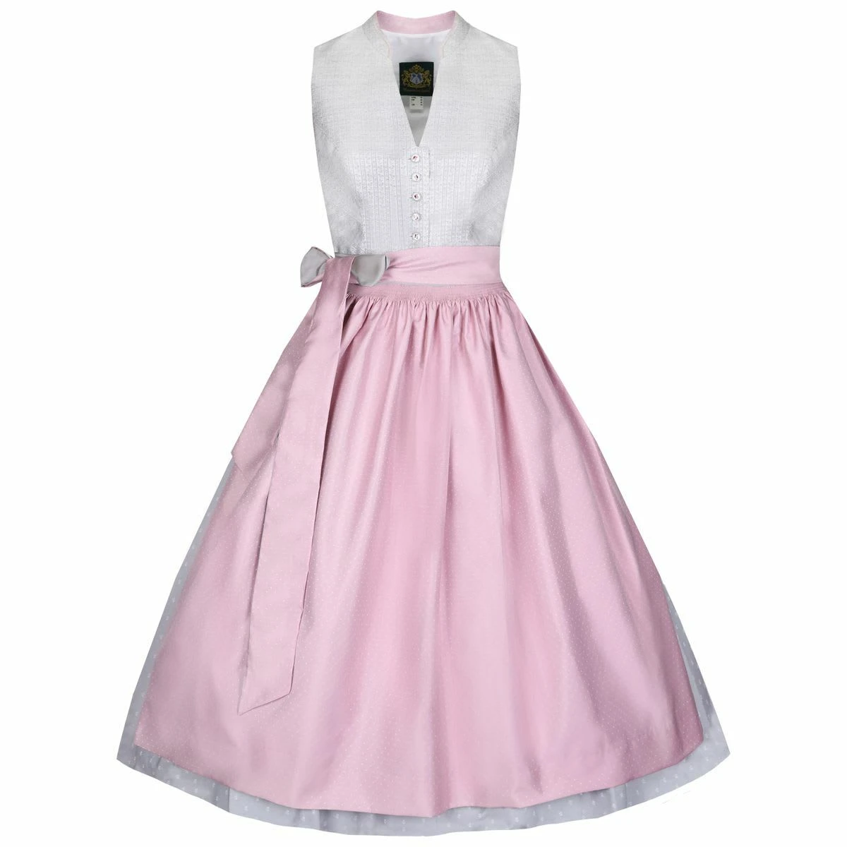 Hammerschmid Midi Dirndl In Grau 4 Hammerschmid Midi Dirndl In Grau – Bild 2