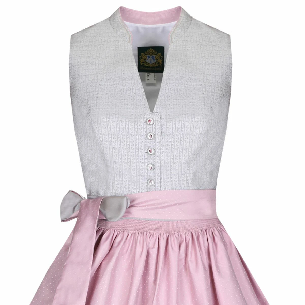 Hammerschmid Midi Dirndl In Grau 5 Hammerschmid Midi Dirndl In Grau – Bild 3