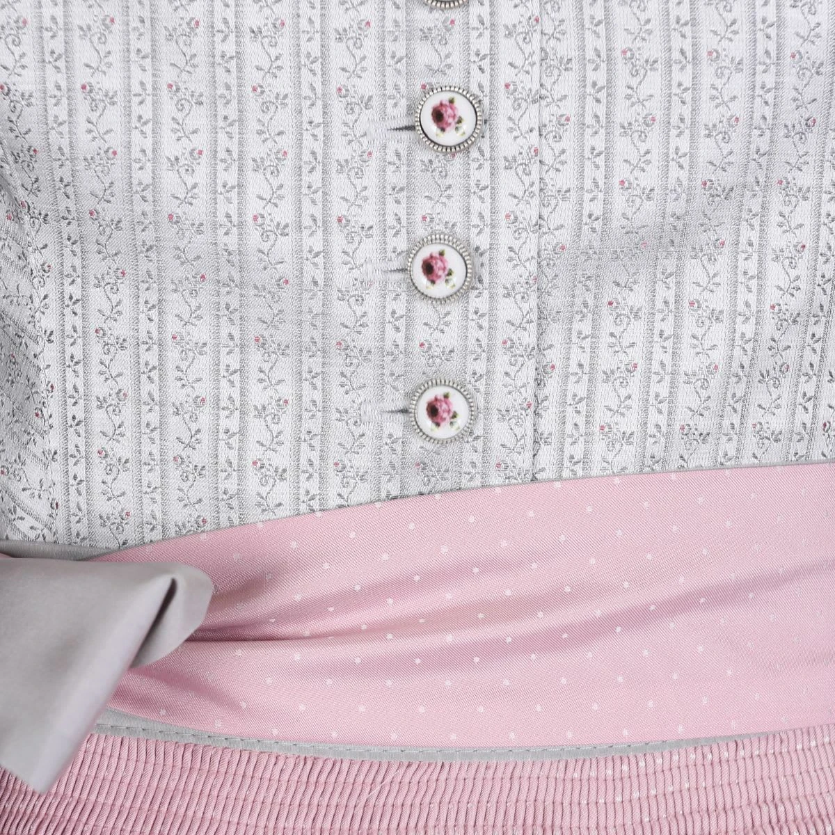 Hammerschmid Midi Dirndl In Grau 6 Hammerschmid Midi Dirndl In Grau – Bild 4