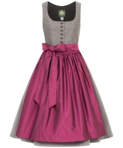 Hammerschmid Midi Dirndl In Grau