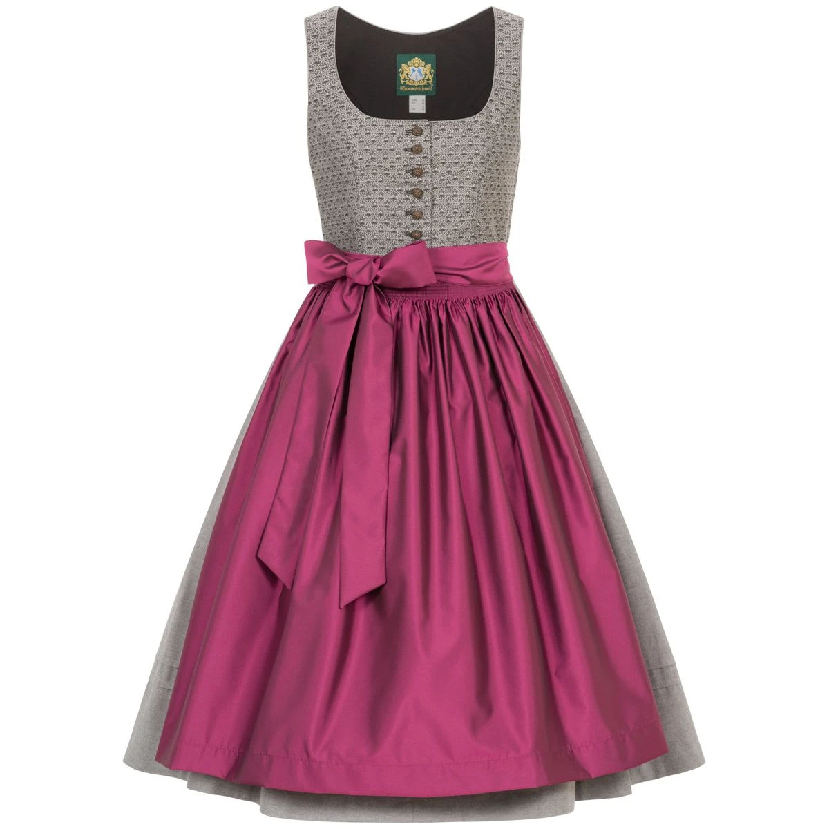 Hammerschmid Midi Dirndl In Grau 3 Hammerschmid Midi Dirndl In Grau