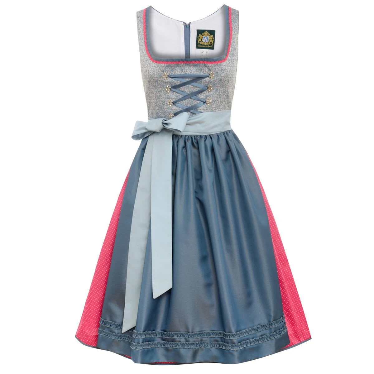 Hammerschmid Midi Dirndl In Hellblau 3 Hammerschmid Midi Dirndl In Hellblau