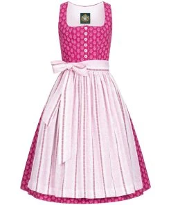 Hammerschmid Midi Dirndl In Pink -Stockerpoint Verkaufsgeschäft hammerschmid midi dirndl in pink 1