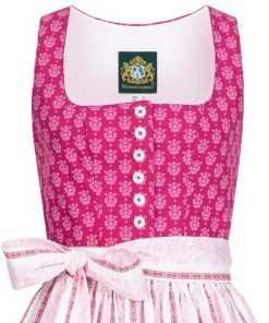 Hammerschmid Midi Dirndl In Pink -Stockerpoint Verkaufsgeschäft hammerschmid midi dirndl in pink 2