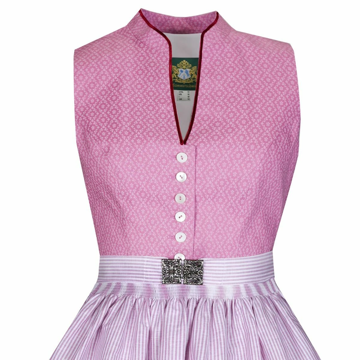 Hammerschmid Midi Dirndl In Rosa 6 Hammerschmid Midi Dirndl In Rosa – Bild 4
