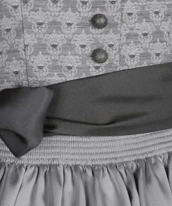 Hammerschmid Midi Dirndl In Silber -Stockerpoint Verkaufsgeschäft hammerschmid midi dirndl in silber 4