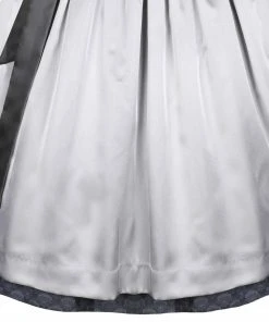 Hammerschmid Midi Dirndl In Silber -Stockerpoint Verkaufsgeschäft hammerschmid midi dirndl in silber 5