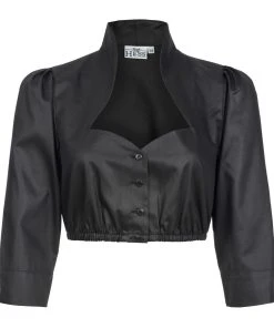 Hess Frackmann Dirndlbluse In Schwarz