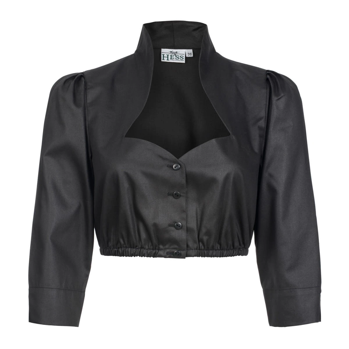 Hess Frackmann Dirndlbluse In Schwarz 3 Hess Frackmann Dirndlbluse In Schwarz