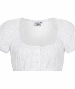 Hess Frackmann Dirndlbluse In Weiß
