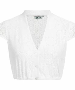 Hess Frackmann Dirndlbluse In Weiß