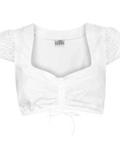 Hess Frackmann Dirndlbluse In Weiß