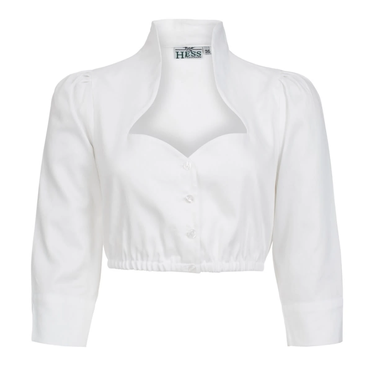 Hess Frackmann Dirndlbluse In Weiß 3 Hess Frackmann Dirndlbluse In Weiß